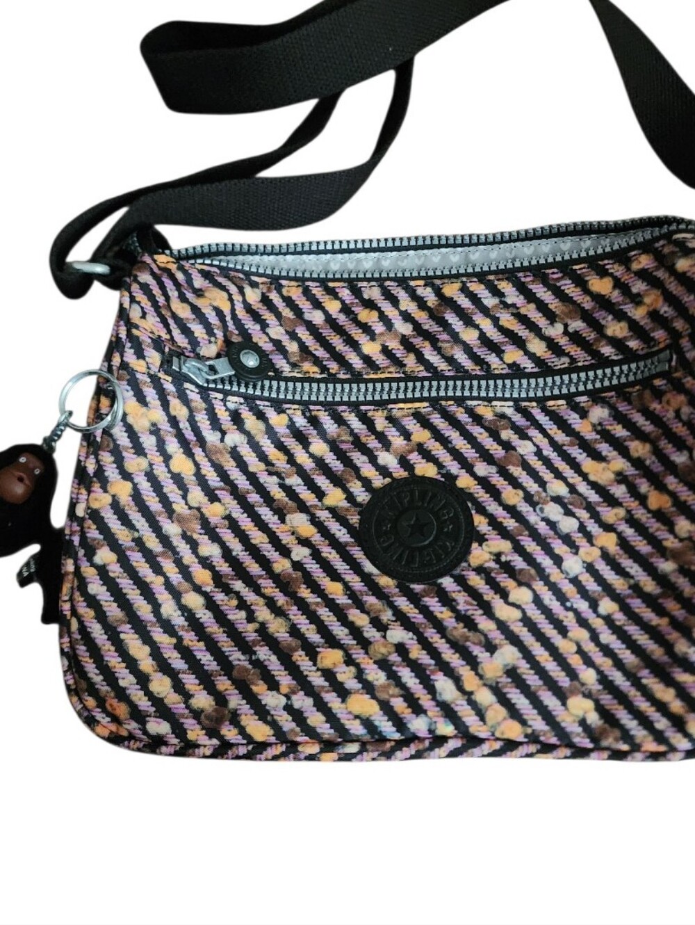 Kipling Crossbody With Gorilla Charm